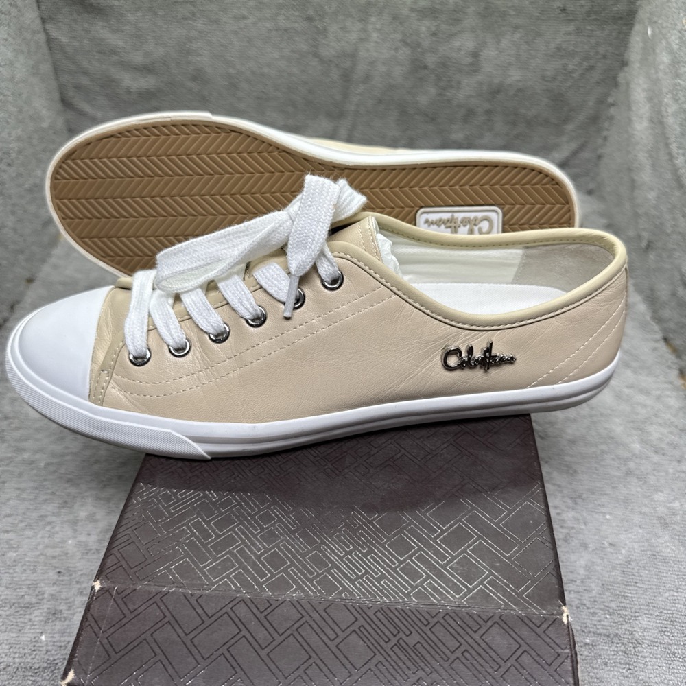 Cole Haan Air Laurie Shoes Womens 8B Beige Sandshell Fashion Sneaker Walking